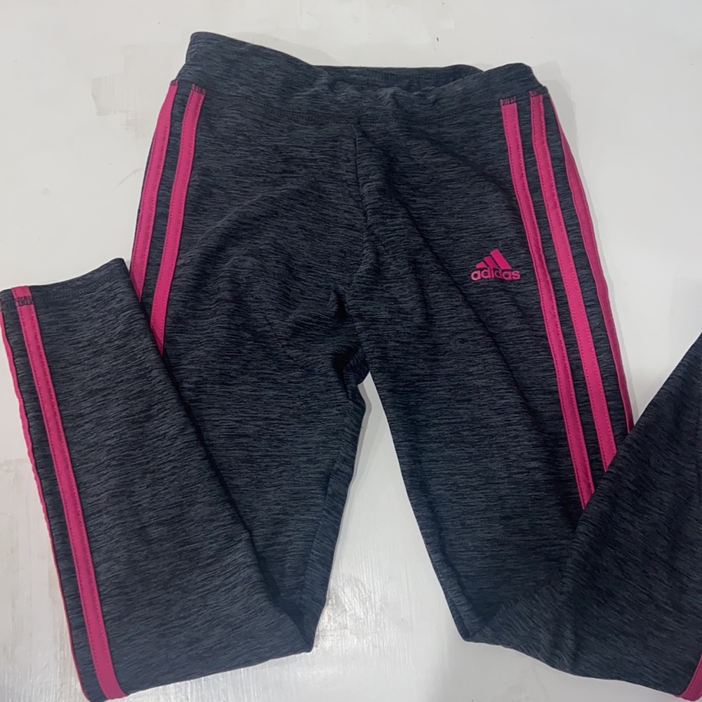 Girls Adidas Athletic Leggings